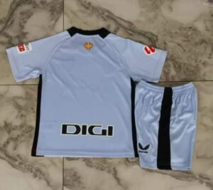 Conjunto Niño Athletic de Bilbao Tercera Equipacion 2024-2025 dorsal