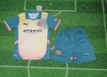 Conjunto Niño Manchester City Cuarta Equipacion 2024-2025