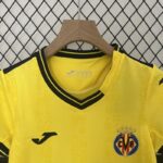 Conjunto Niño Villareal FC Primera Equipacion 2024-2025 pecho Conjunto Niño Villareal FC Primera Equipacion 2024-2025 pecho