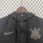 Cortaviento Corinthians Negro 2024-2025 pecho Cortaviento Corinthians Negro 2024-2025 pecho
