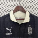 Cortaviento Reversible AC Milan 2024-2025 parte pecho reversa Cortaviento Reversible AC Milan 2024-2025 parte pecho reversa