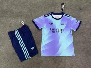 Conjunto Niño Arsenal Tercera Equipacion 2024-2025