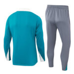 Chandal Atletico de Madrid Azul Gris 2024-2025 parte trasera