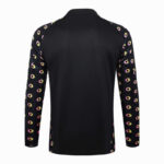Chandal Juventus Negro 2024-2025 camiseta parte trasera