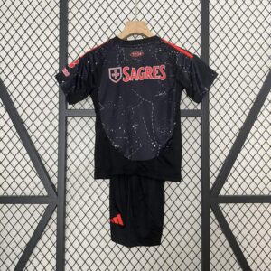 Conjunto Niño Benfica Segunda Equipacion 2024-2025 dorsal