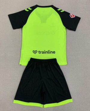 Conjunto Niño Segunda Equipacion Real Betis 2024-2025 dorsal