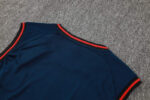 Conjunto de Entrenamiento FC Barcelona Azul 2024-2025 cuello