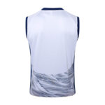 Conjunto de Entrenamiento Inter Milan Blanco-Azul 2024-2025 polo parte trasera
