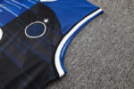 Conjunto de Entrenamiento Inter de Milan Azul Negro 2024-2025 pecho