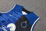 Conjunto de Entrenamiento Inter de Milan Azul Negro 2024-2025 puño