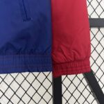 Cortaviento Reversible FC Barcelona Rojo Azul 2024-2025 puño
