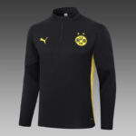 chandal-Borussia-Dortmund-negro-2024-2025-chaqueta chandal-Borussia-Dortmund-negro-2024-2025-chaqueta
