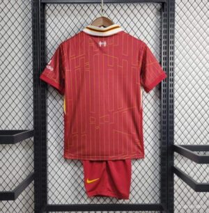 conjunto-niño-liverpool-primera-equipacion-2024-2025-parte-trasera