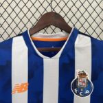 Camiseta Porto Primera Equipacion versión fan 2024-2025 cuello Camiseta Porto Primera Equipacion versión fan 2024-2025 cuello