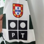 Camiseta Retro Sporting de Lisboa Primera Equipacion 2001-2003 logos