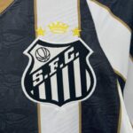 Camiseta Santos FC Segunda Equipación 2024-2025 logo Camiseta Santos FC Segunda Equipación 2024-2025 logo