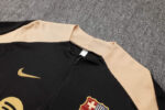 Chandal FC Barcelona Negro 2024-2025 cuello