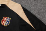 Chandal FC Barcelona Negro 2024-2025 hombro