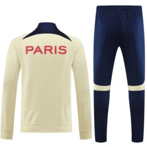 Chandal Paris Saint Germain Beige 2023-2024 dorsal
