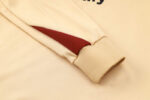 Chandal con Capucha FC Barcelona Crema 2024-2025 manga