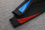 Chandal con Capucha FC Barcelona Negro 2024-2025 manga