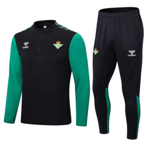 Conjunto Chandal Real Betis Negro 2022