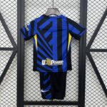 Conjunto Niño Inter de Milan Primera Equipacion 2024-2025 dorsal