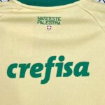 Conjunto Niño Palmeiras Tercera Equipacion 2024-2025 cuello