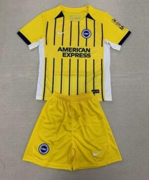 Conjunto niño Brighton segunda equipacion 2024-2025-1