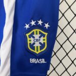 Conjunto retro niño Brasil primera equipacion 1998 short escudo Conjunto retro niño Brasil primera equipacion 1998 short escudo