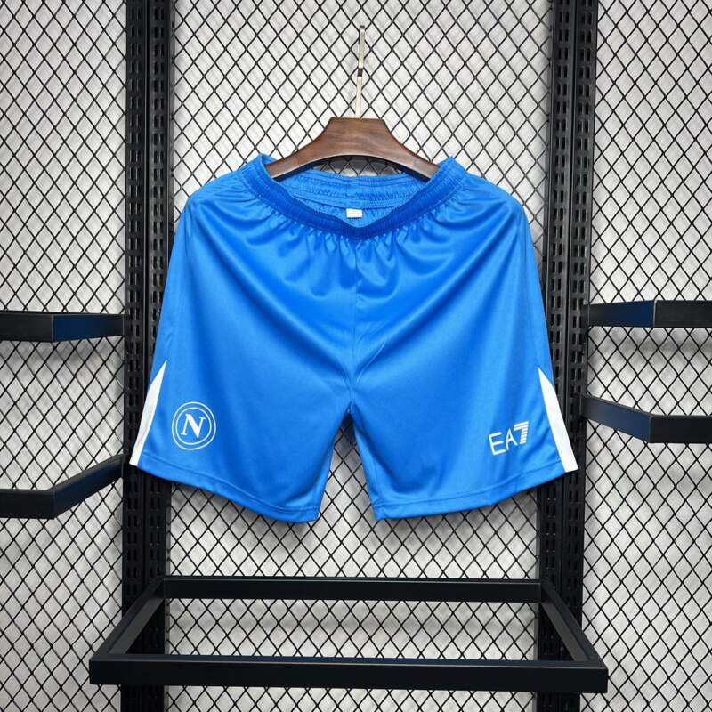 Pantalón Corto Napoli Segunda Equipación 2024-2025 Pantalón Corto Napoli Segunda Equipación 2024-2025