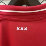 Camiseta Ajax primera equipacion 2024-2025 cuello anterior Camiseta Ajax primera equipacion 2024-2025 cuello anterior