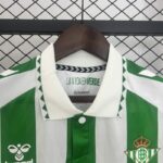 Camiseta Real Betis Primera equipacion manga larga 2024-2025 cuello Camiseta Real Betis Primera equipacion manga larga 2024-2025 cuello