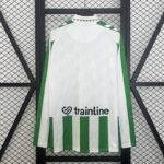 Camiseta Real Betis Primera equipacion manga larga 2024-2025 dorsal Camiseta Real Betis Primera equipacion manga larga 2024-2025 dorsal