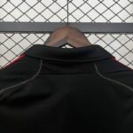 Camiseta Retro AC Milan Negro 2012-2013 cuello anterior Camiseta Retro AC Milan Negro 2012-2013 cuello anterior