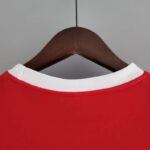 Camiseta Retro Benfica primera equipacion 1973-1974 cuello anterior