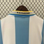Camiseta Retro Lazio primera equipacion 1999-2000 cuello anterior Camiseta Retro Lazio primera equipacion 1999-2000 cuello anterior