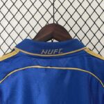 Camiseta Retro Newcastle Segunda equipacion 1998-1999 cuello anterior