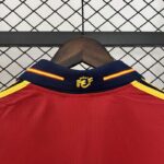 Camiseta retro España primera equipacion 2000 cuello anterior Camiseta retro España primera equipacion 2000 cuello anterior