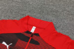 Chandal AC Milan Rojo 2024-2025 cuello Chandal AC Milan Rojo 2024-2025 cuello