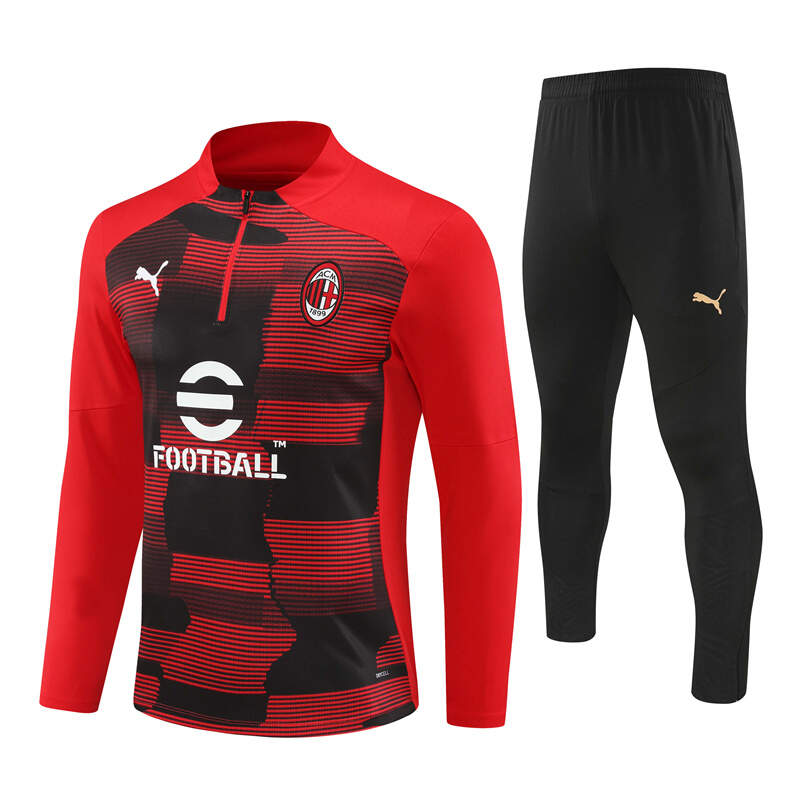 Chandal AC Milan Rojo 2024-2025 Chandal AC Milan Rojo 2024-2025