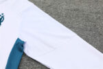 Chandal Olympique Masella Blanco 2024-2025 manga Chandal Olympique Masella Blanco 2024-2025 manga