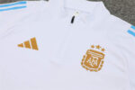Chandal selección Argentina Blanca 2024-2025 frontal Chandal selección Argentina Blanca 2024-2025 frontal