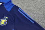 Chandal Al Nassr Azul 2024-2025 hombro