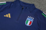 Chandal Seleccion Italia Azul 2024-2025 cuello Chandal Seleccion Italia Azul 2024-2025 cuello