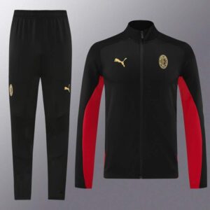 chandal-ac-milan-negro-rojo-2024-2025