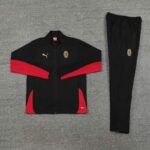 chandal-ac-milan-negro-rojo-2024-2025-conjunto chandal-ac-milan-negro-rojo-2024-2025-conjunto