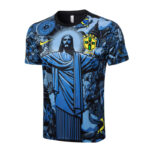 conjunto-de-entrenamiento-brasil-gris-azulada-manga-corta-2024-2025-camiseta conjunto-de-entrenamiento-brasil-gris-azulada-manga-corta-2024-2025-camiseta