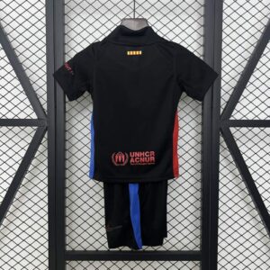 conjunto-niño-fc-barcelona-segunda-equipacion-2024-2025-parte-trasera