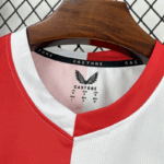 Camiseta Feyenoord Rotterdam Primera Equipación 2025-2026-cuello